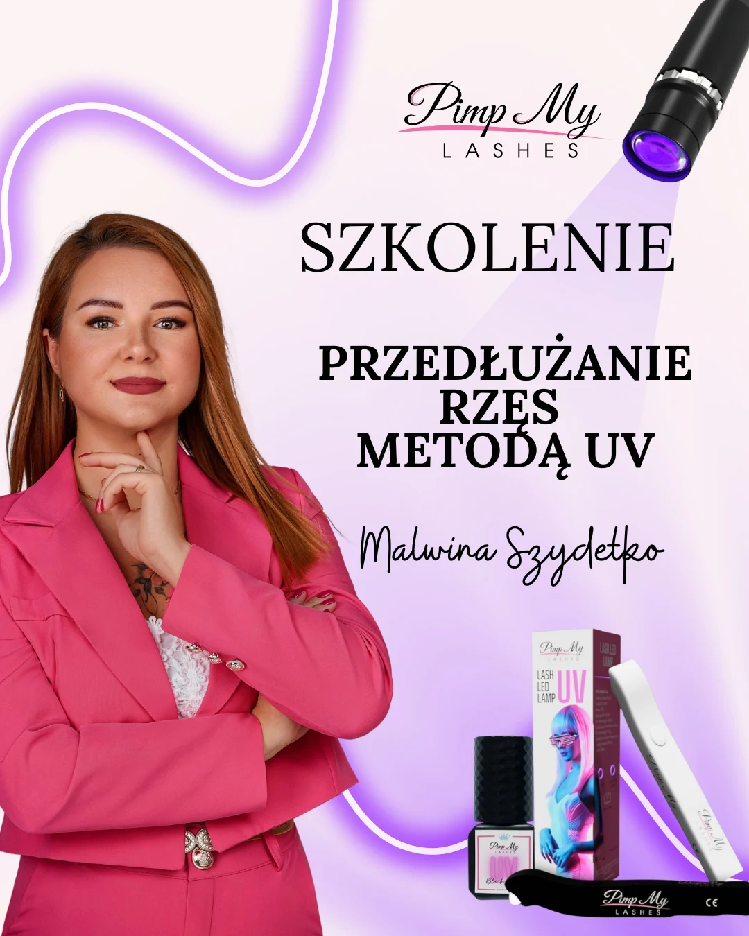 Przedłużanie rzęs metodą UV